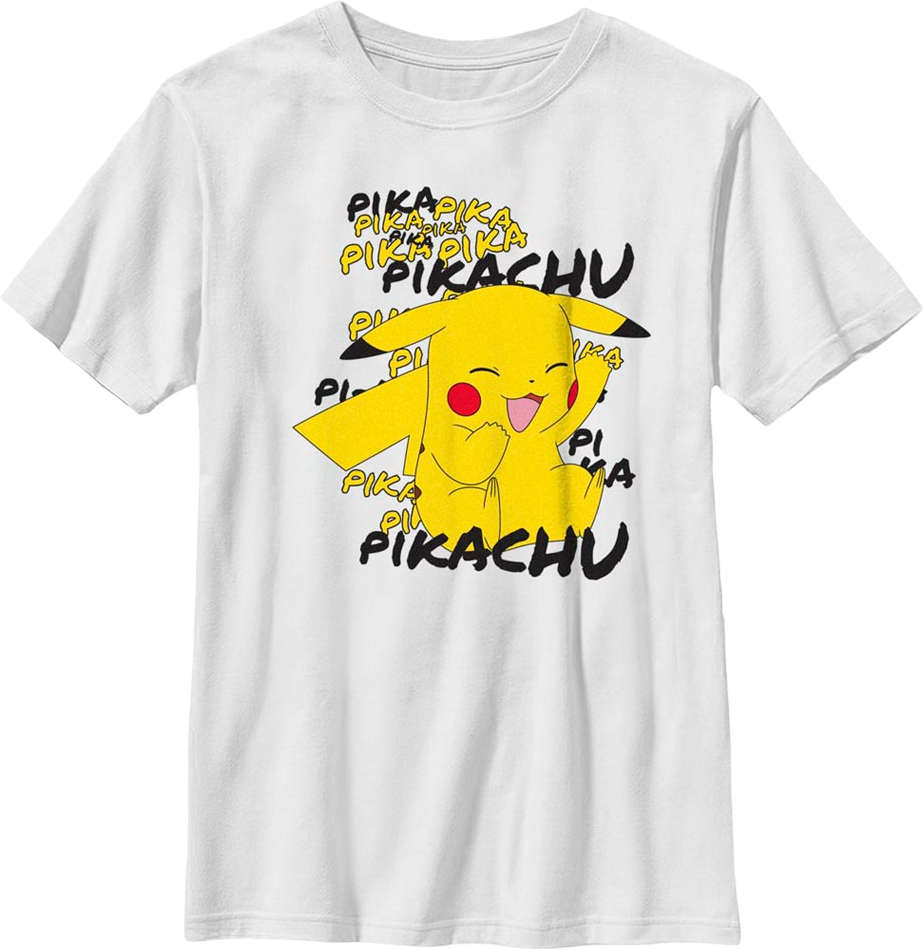 Boys Youth Happy Pikachu Pokemon Shirt product image 1
