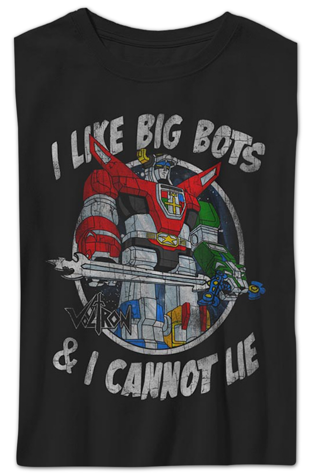 Boys Youth I Like Big Bots & I Cannot Lie Voltron Shirt product image 2