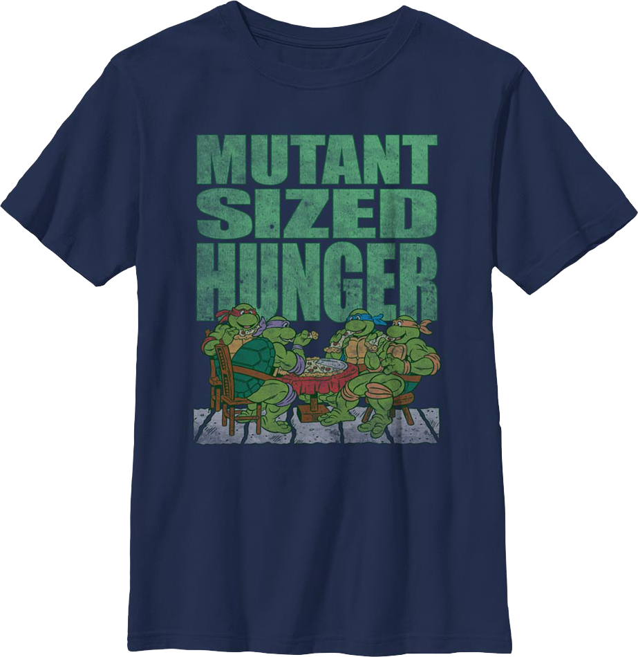 Boys Youth Mutant Sized Hunger Teenage Ninja Turtles Shirt product image 1