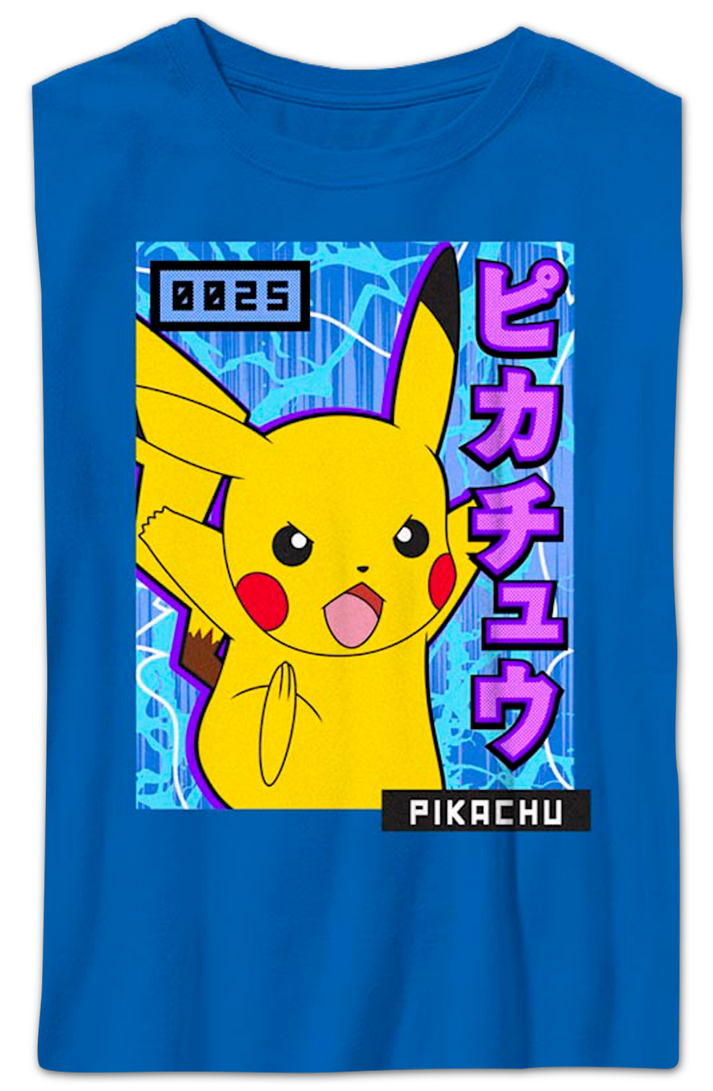 Boys Youth Pikachu Japanese Text Pokemon Shirt product image 2