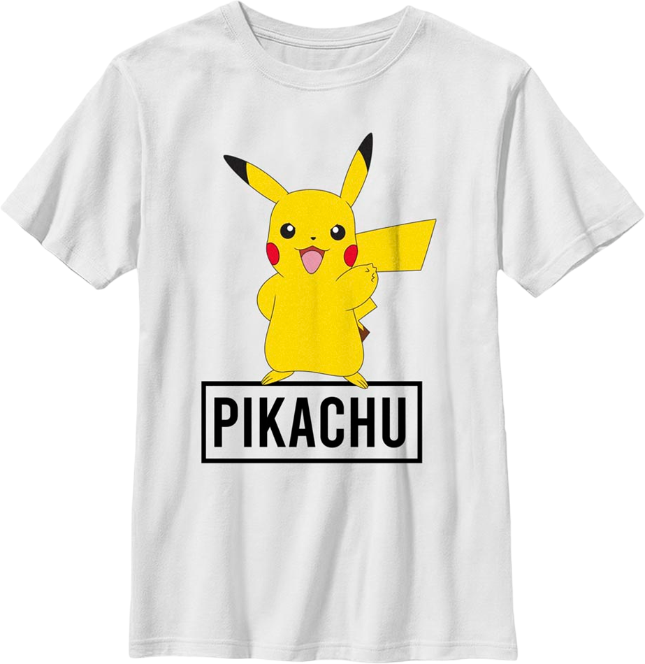 Boys Youth Pikachu Pose Pokemon Shirt product image 1