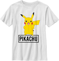 Boys Youth Pikachu Pose Pokemon Shirt product image 1