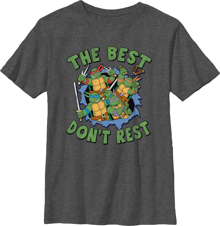 Boys Youth The Best Don't Rest Teenage Mutant Ninja Turtles product image 1
