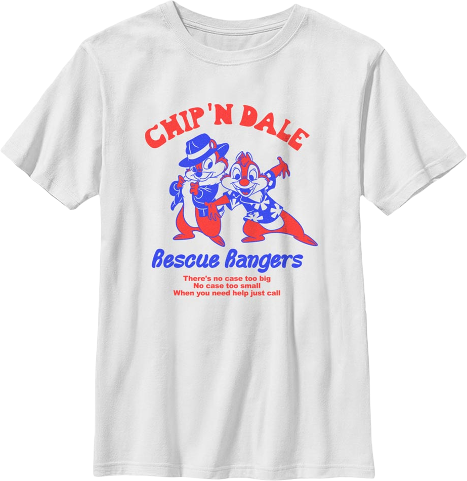 Boys Youth There's No Case Too Big Chip 'n Dale Rescue product image 1