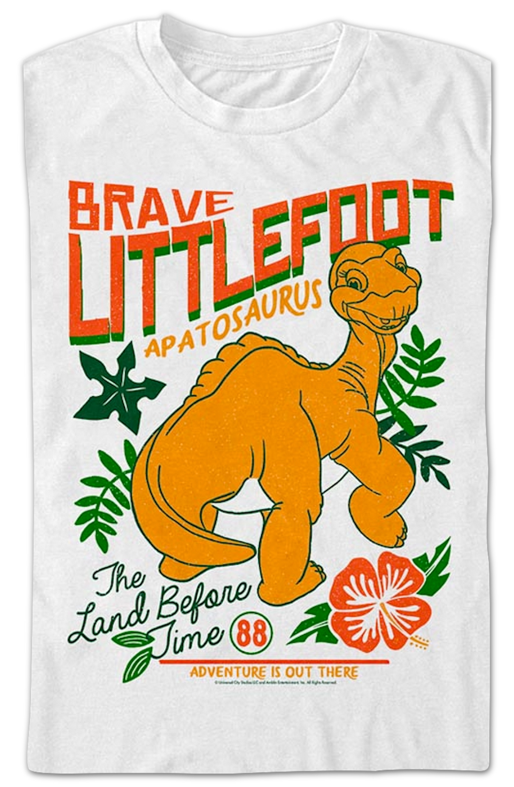 Brave Littlefoot Land Before Time T-Shirt product image 2