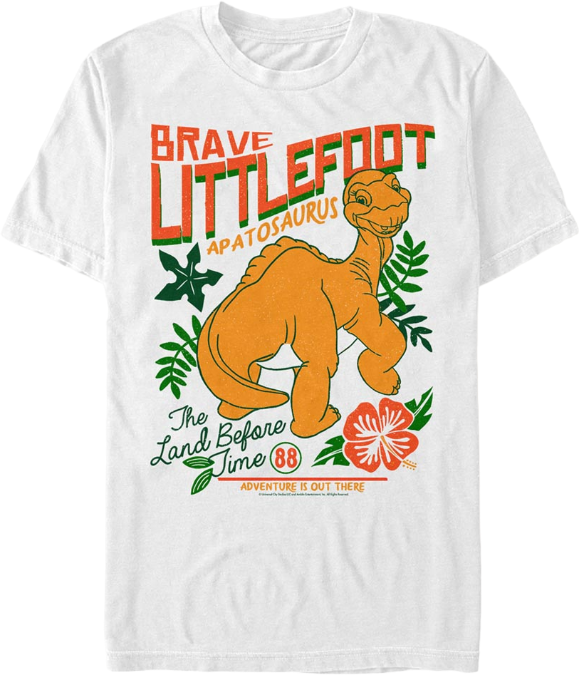 Brave Littlefoot Land Before Time T-Shirt product image 1