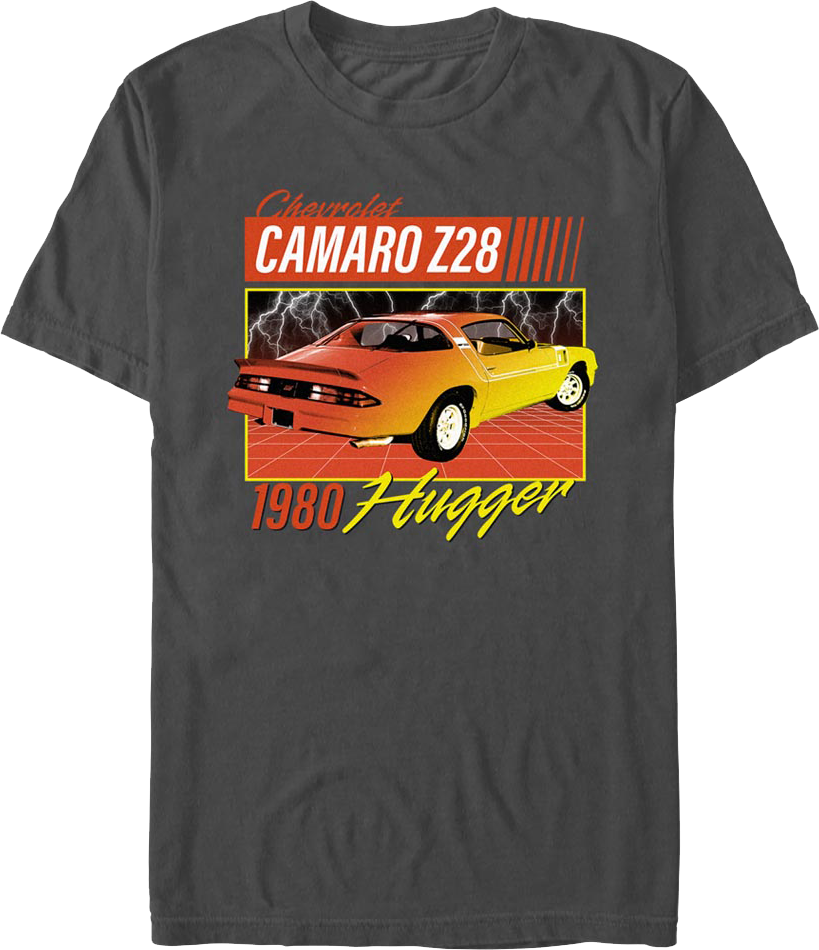 Camaro Z28 1980 Hugger Chevrolet T-Shirt product image 1