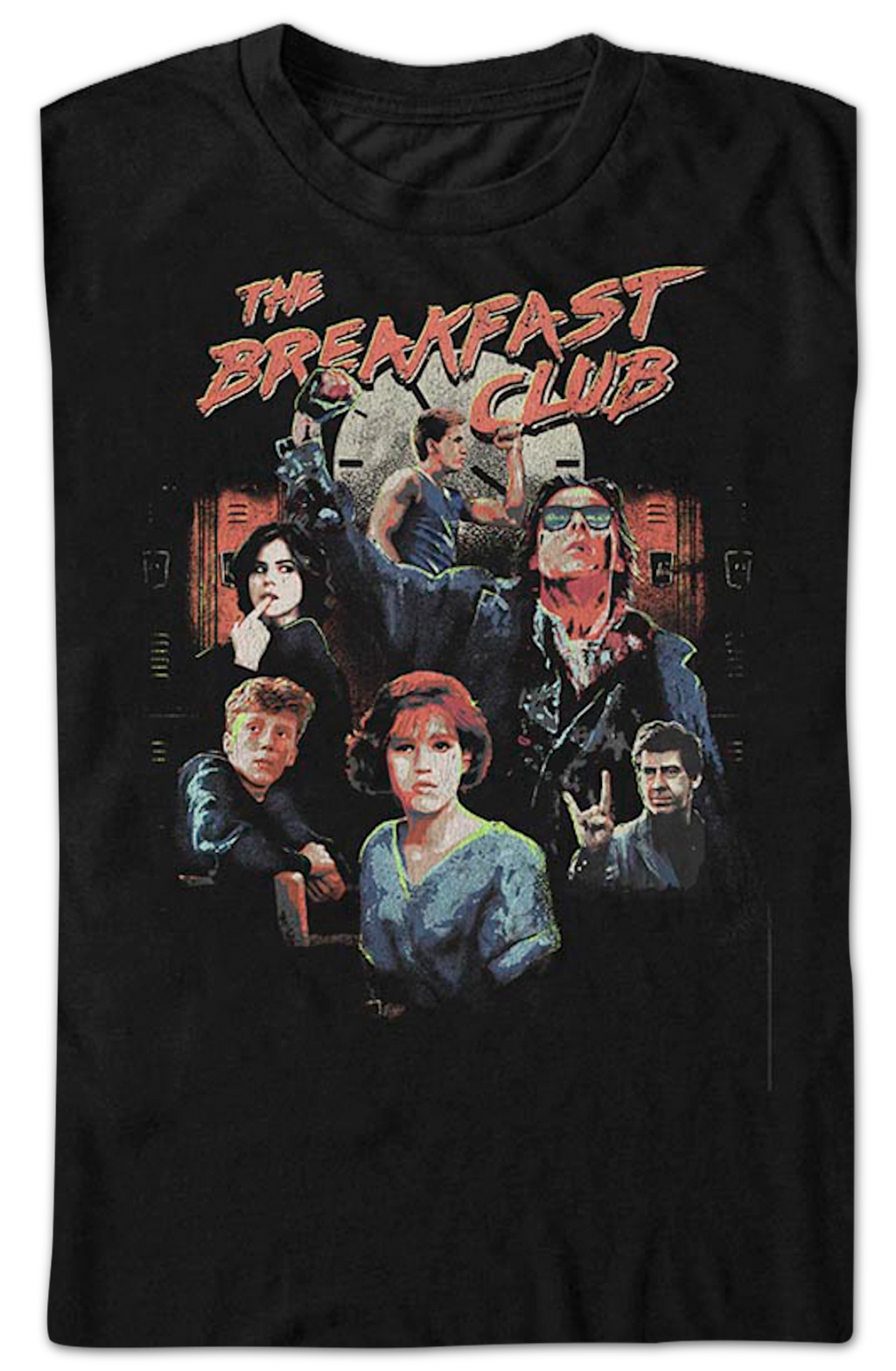 Cast Collage Breakfast Club T-Shirt product image 2