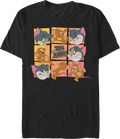 Cat And Mouse Squares Tom Jerry T-Shirt product image 1