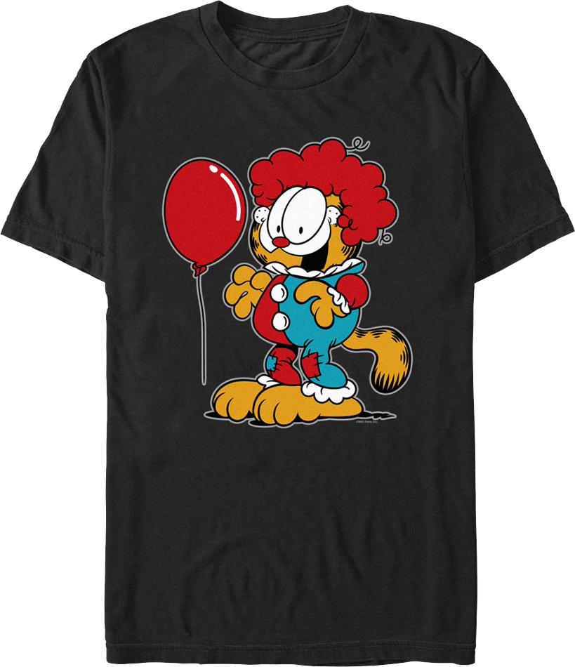 Cat Clown Garfield T-Shirt product image 1
