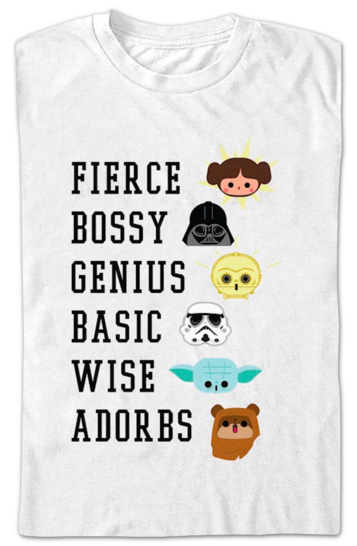 Galactic Characteristics Star Wars T-Shirt product image 2