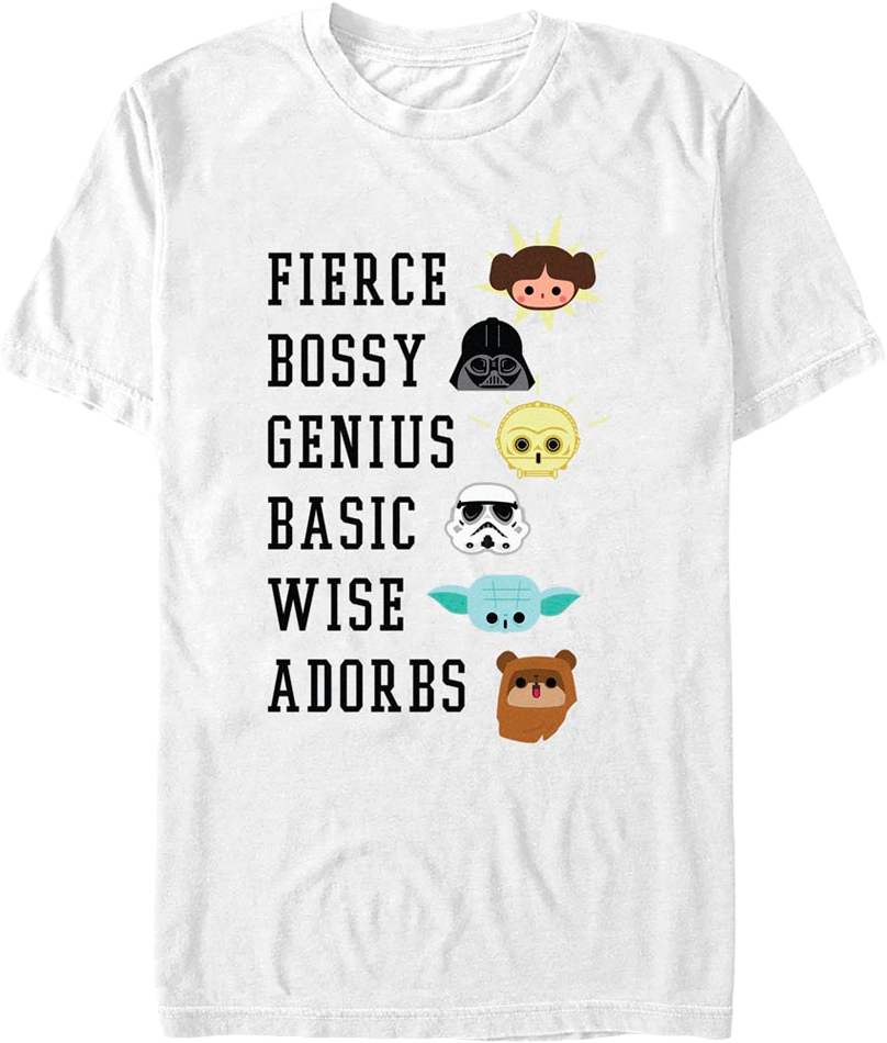 Galactic Characteristics Star Wars T-Shirt product image 1