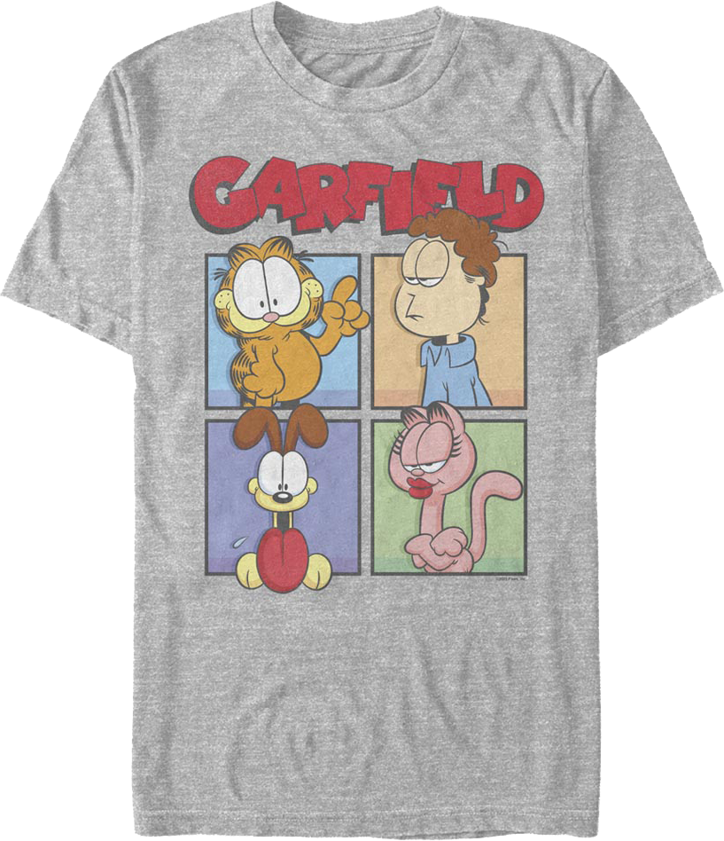 Character Boxes Garfield T-Shirt product image 1