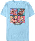 Character Squares Chip 'n Dale Rescue Rangers T-Shirt product image 1