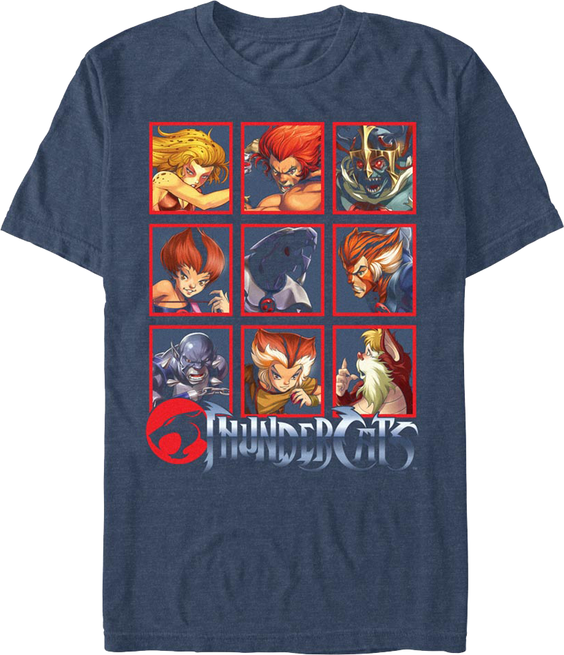 Character Squares ThunderCats T-Shirt product image 1