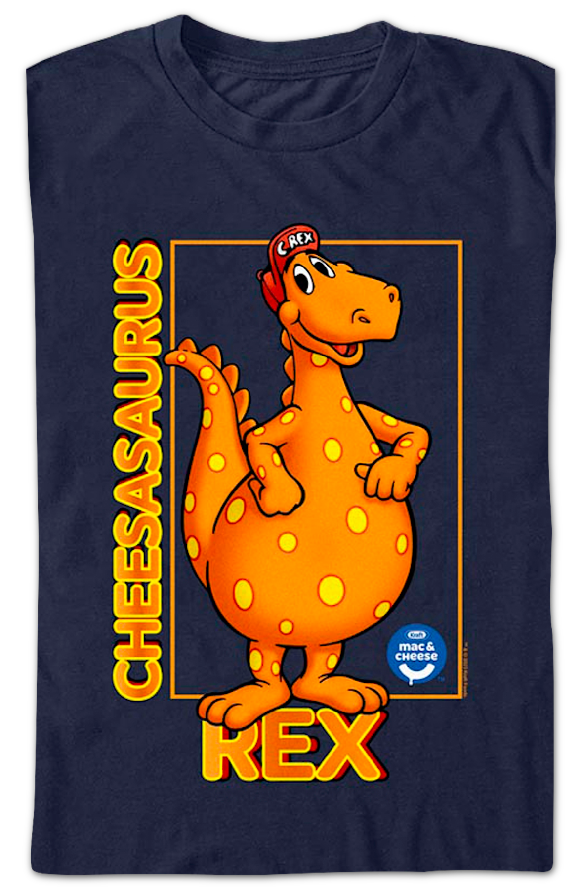 Cheesasaurus Rex Kraft T-Shirt product image 2