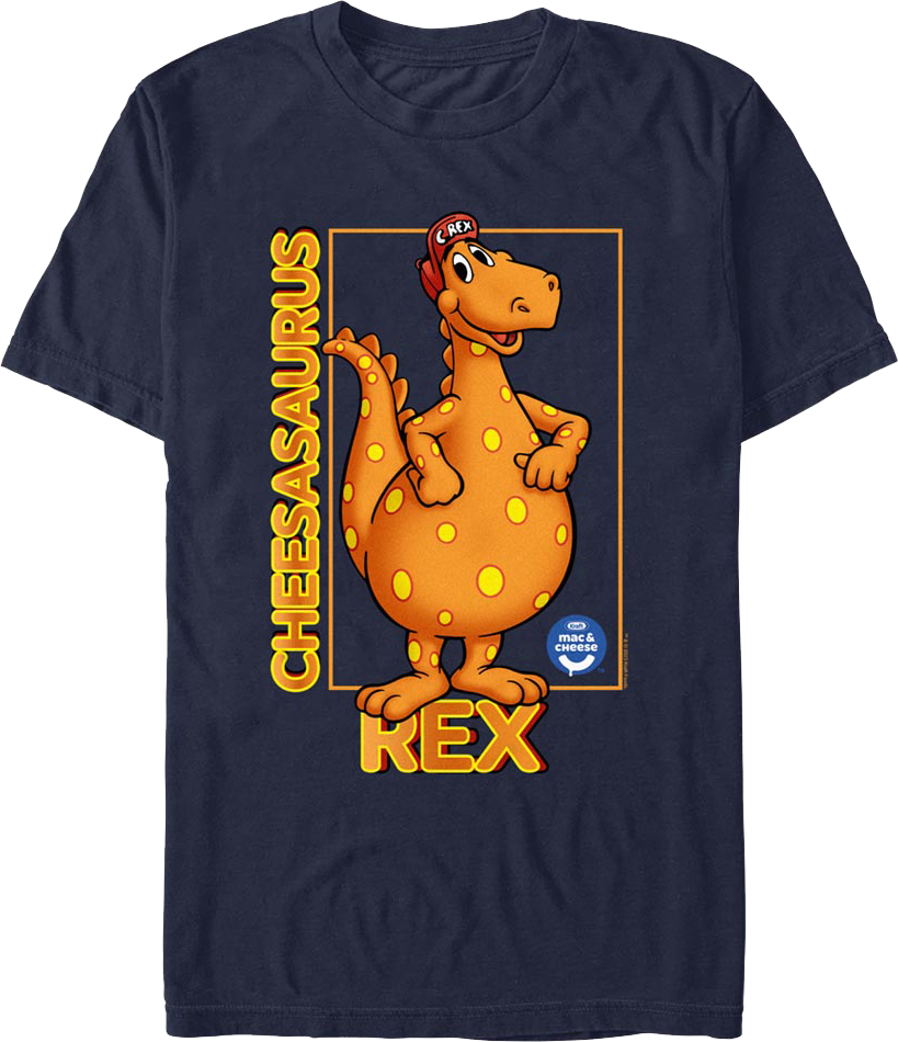 Cheesasaurus Rex Kraft T-Shirt product image 1