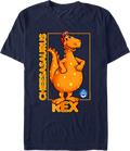 Cheesasaurus Rex Kraft T-Shirt product image 1