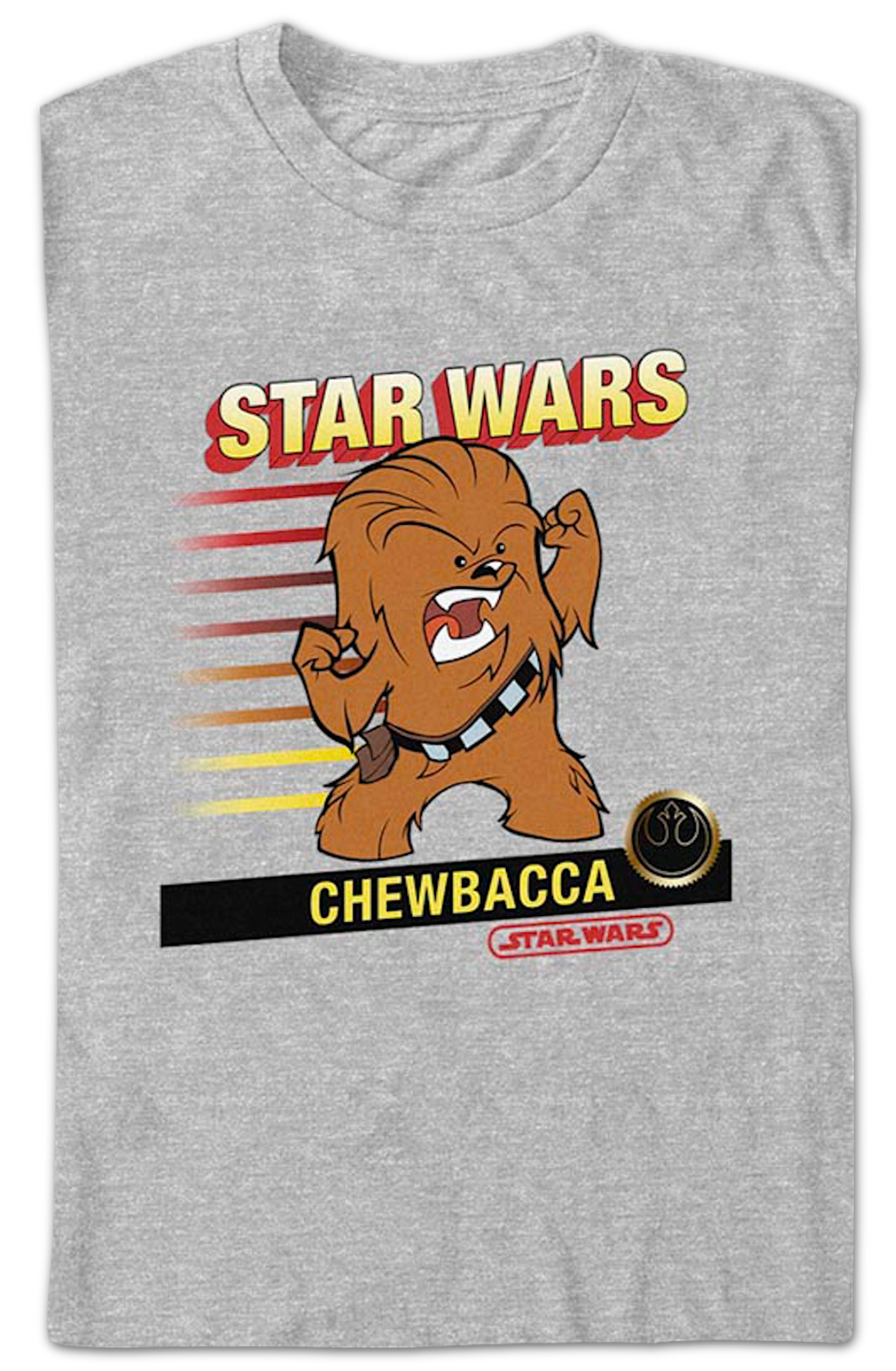 Chewbacca Playing With Power Star Wars T-Shirt product image 2