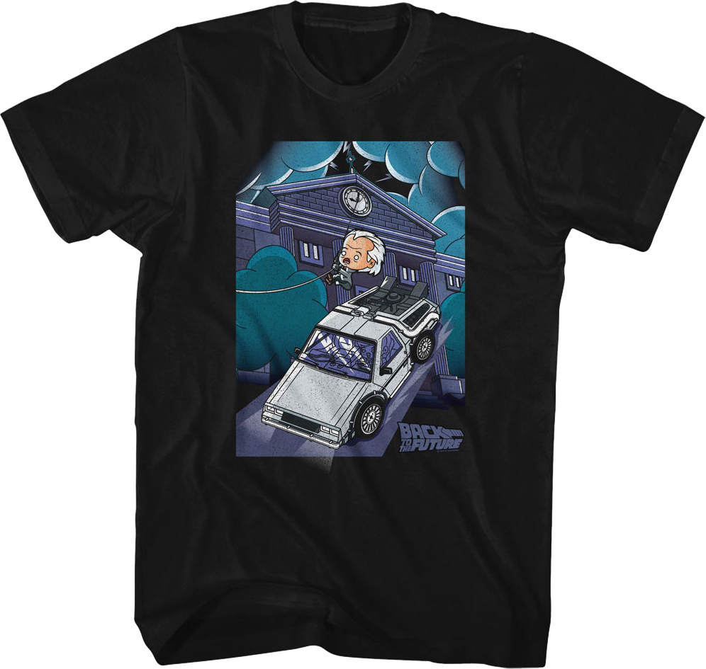Chibi Doc Brown Back To The Future T-Shirt product image 1