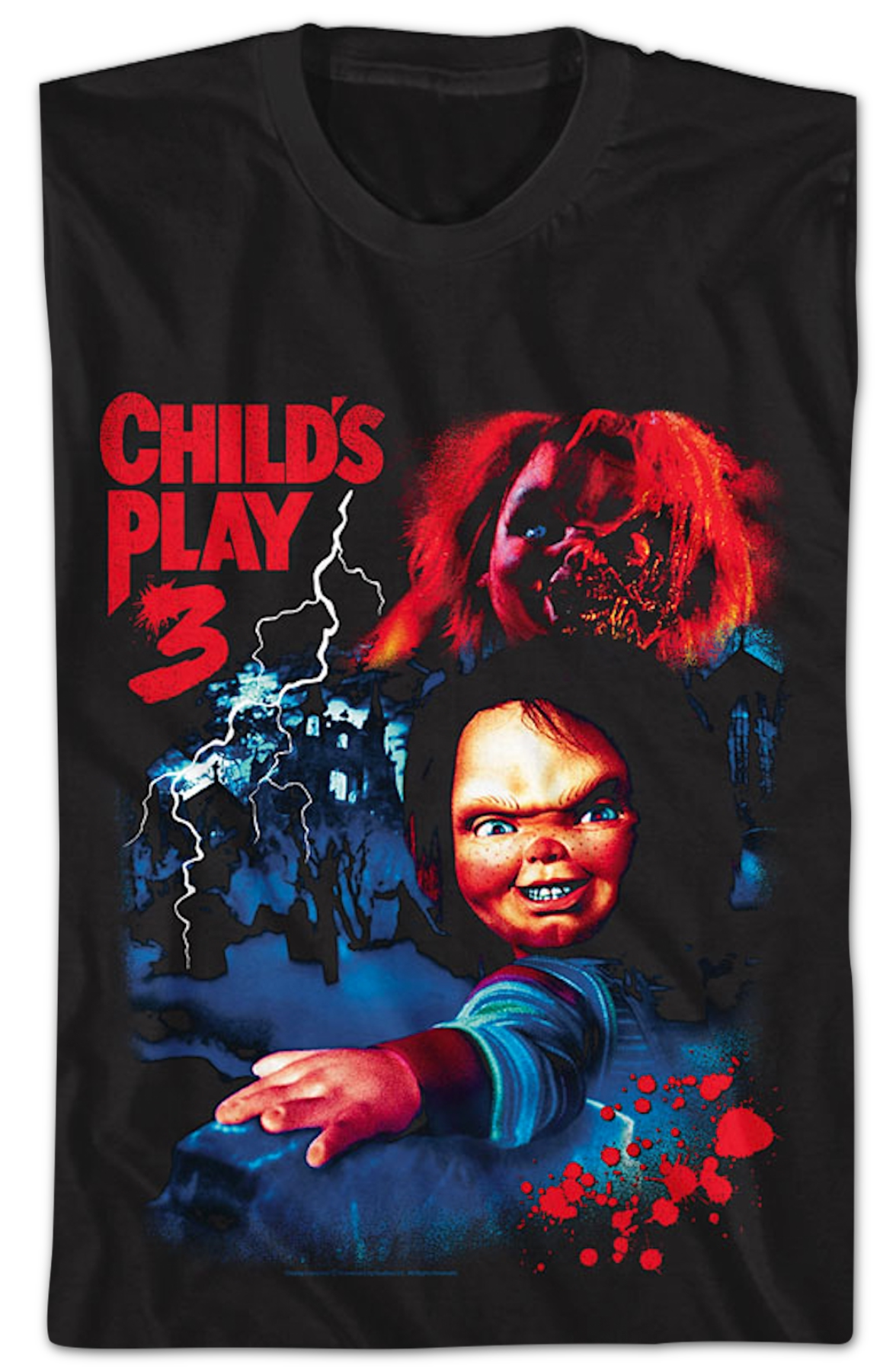 Chucky Collage Child's Play 3 T-Shirt product image 2