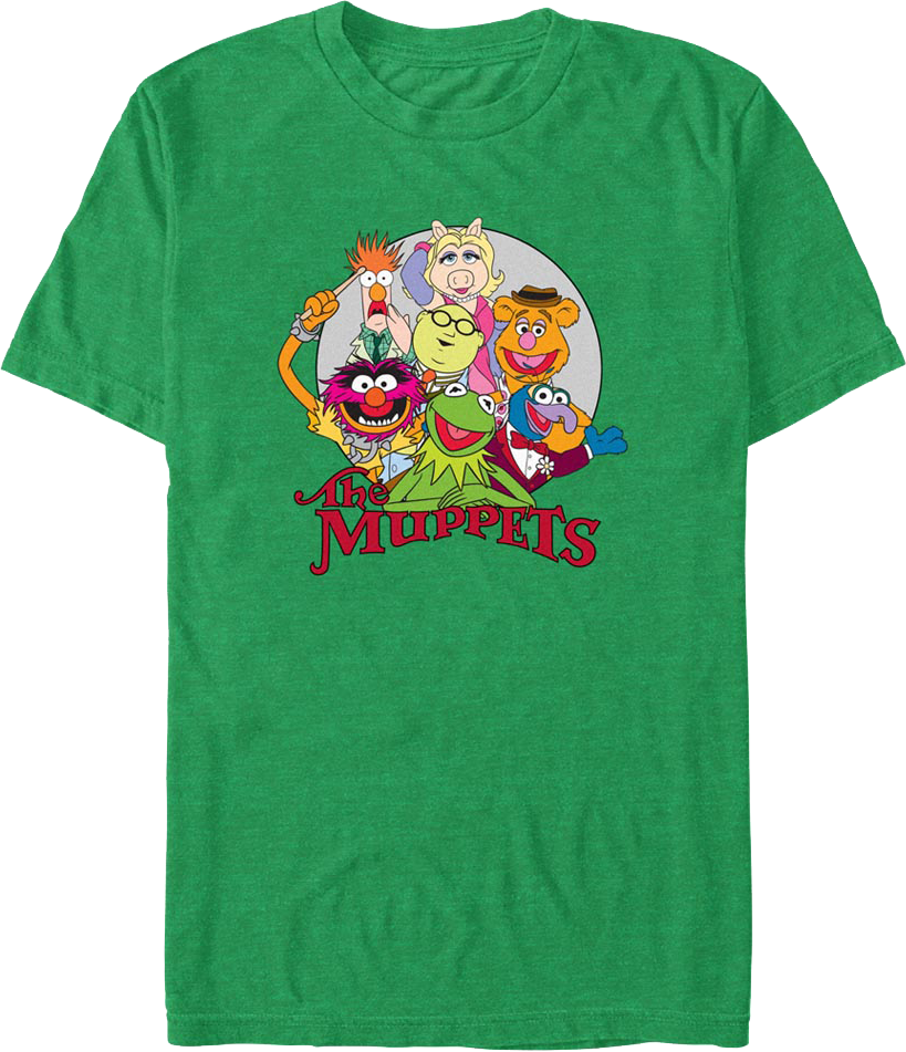 Classic Characters Group Photo Muppets T-Shirt product image 1