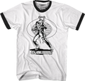 Cobra Commander Noir GI Joe Ringer Shirt product image 1