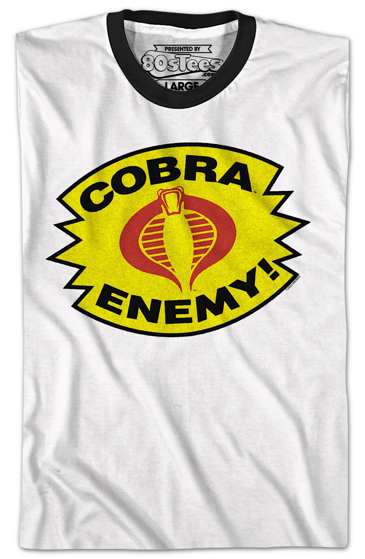 Cobra Enemy GI Joe Ringer Shirt product image 2