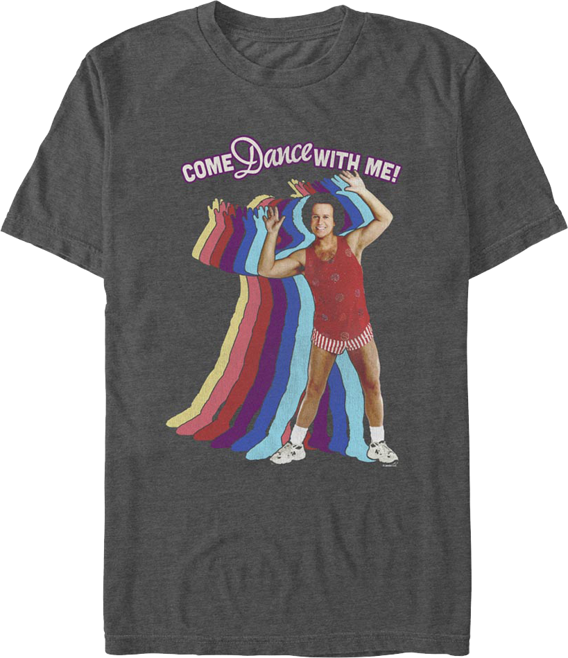 Come Dance With Me Richard Simmons T-Shirt product image 1