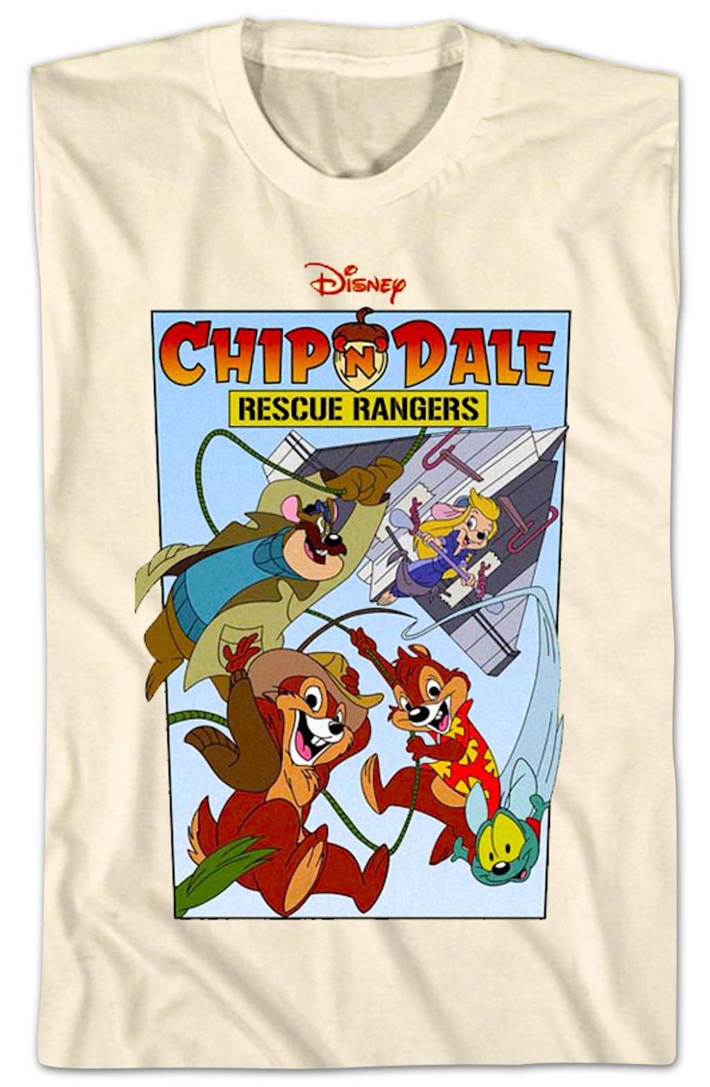 Comic Book Cover Chip 'n Dale Rescue Rangers T-Shirt product image 2