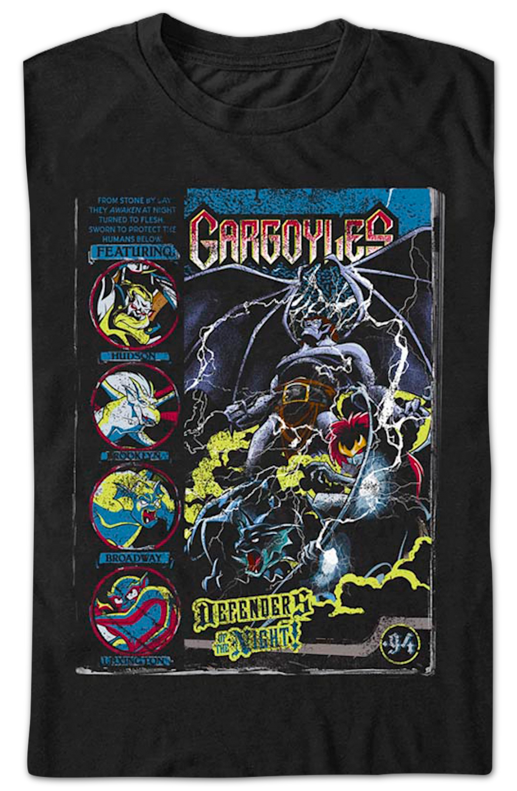 Comic Book Cover Gargoyles T-Shirt product image 2