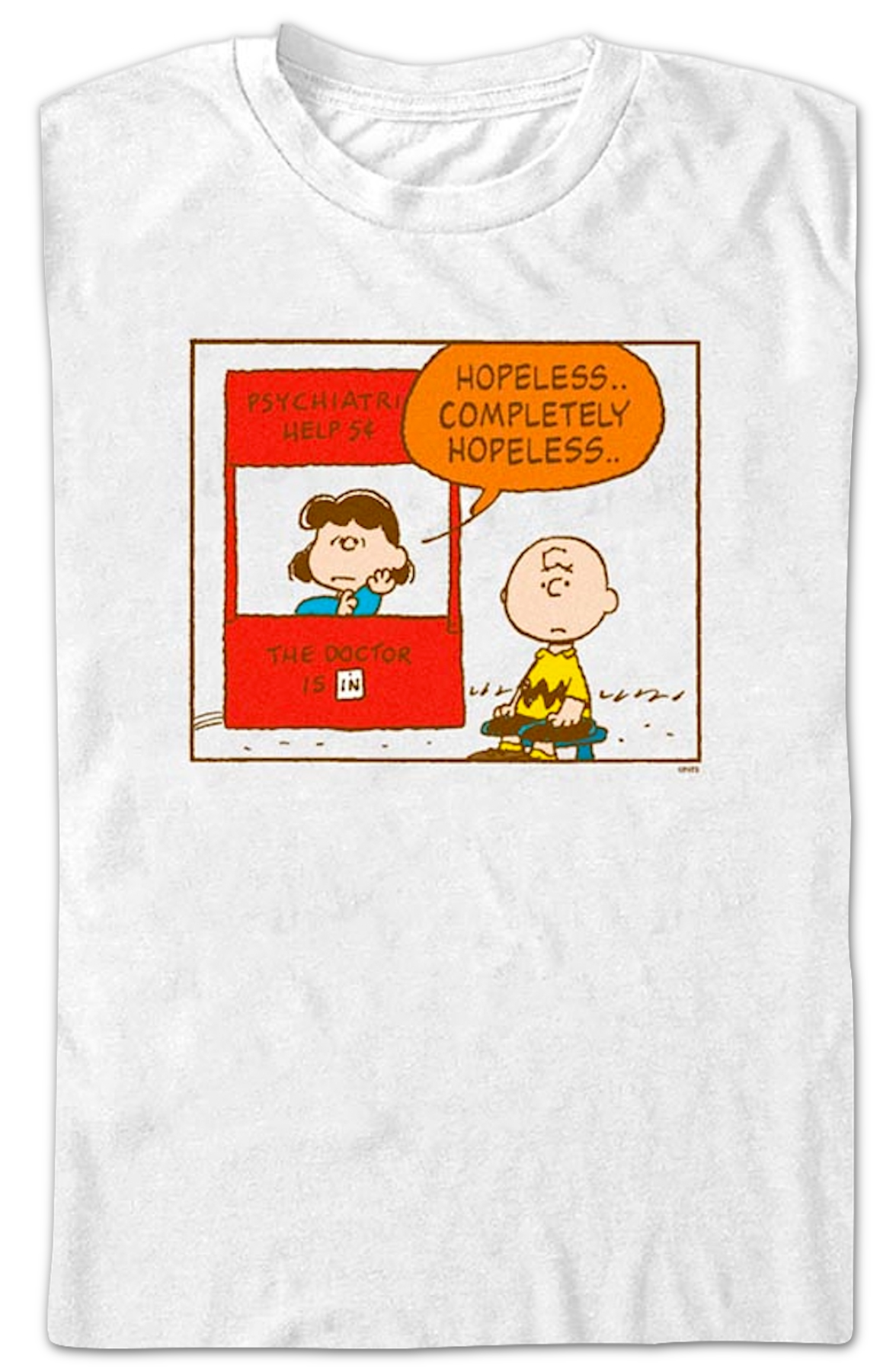 Completely Hopeless Peanuts T-Shirt product image 2