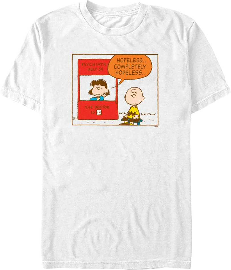 Completely Hopeless Peanuts T-Shirt product image 1