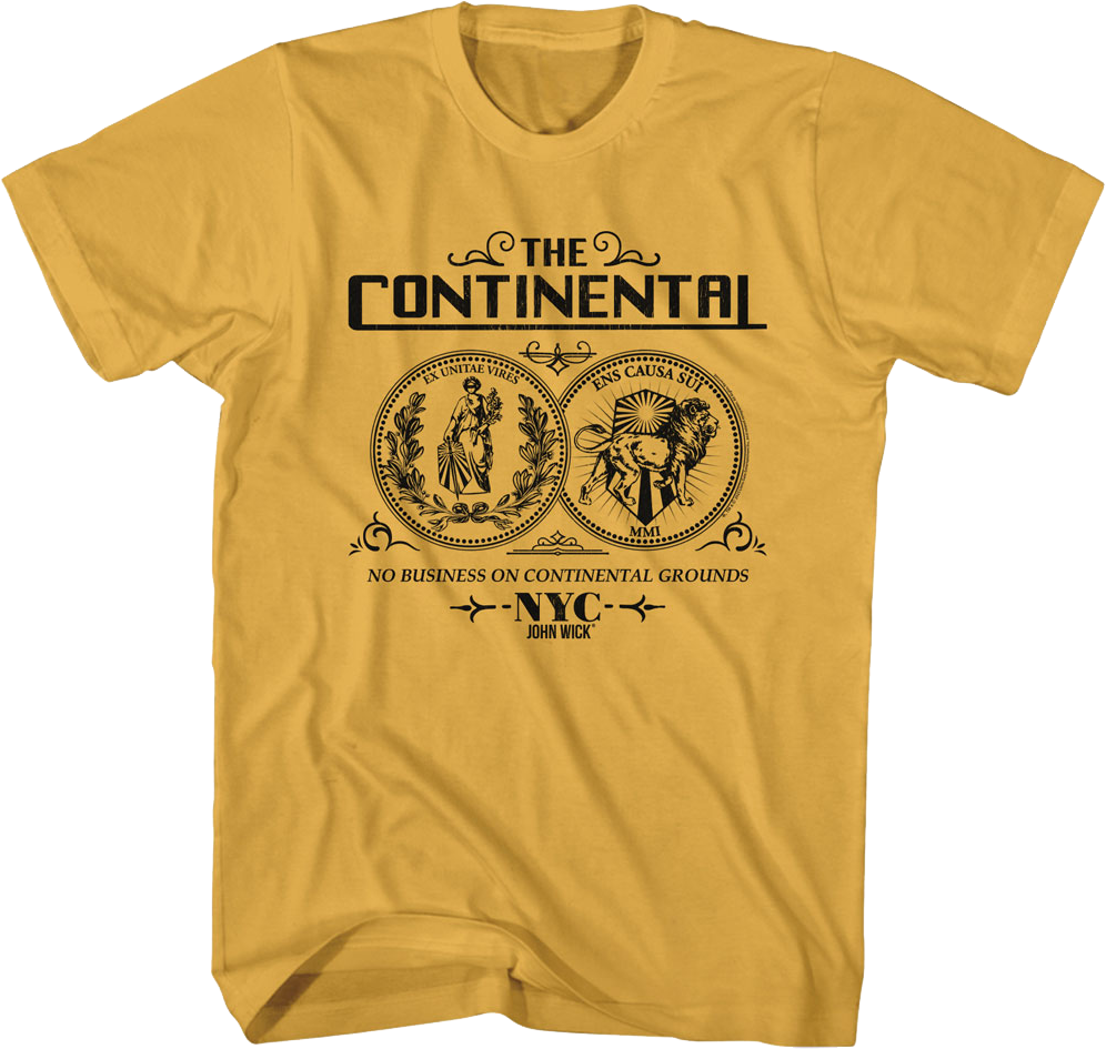 Continental Coin John Wick T-Shirt product image 1