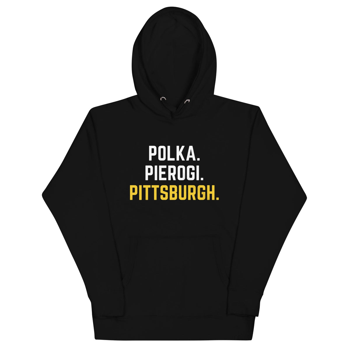 Polka. Pierogi. Pittsburgh. | Hoodie product image 1