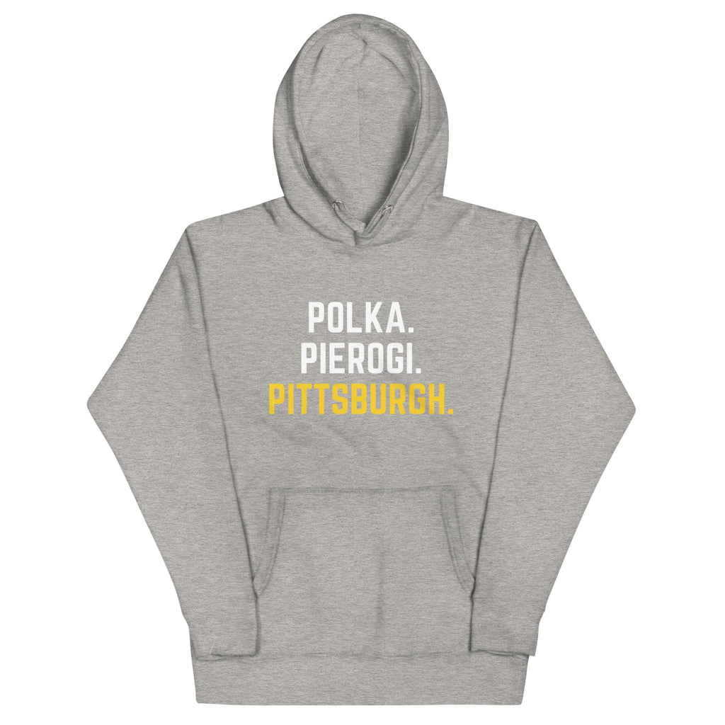 Polka. Pierogi. Pittsburgh. | Hoodie product image 2