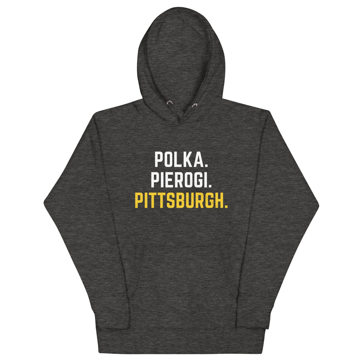 Polka. Pierogi. Pittsburgh. | Hoodie product image 3