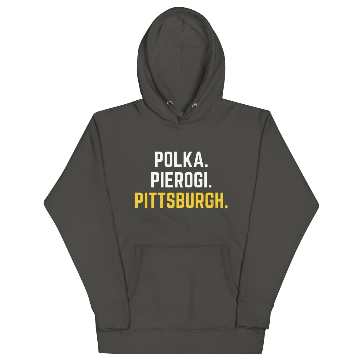 Polka. Pierogi. Pittsburgh. | Hoodie product image 4