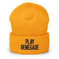 Play Renegade | Cuffed Beanie