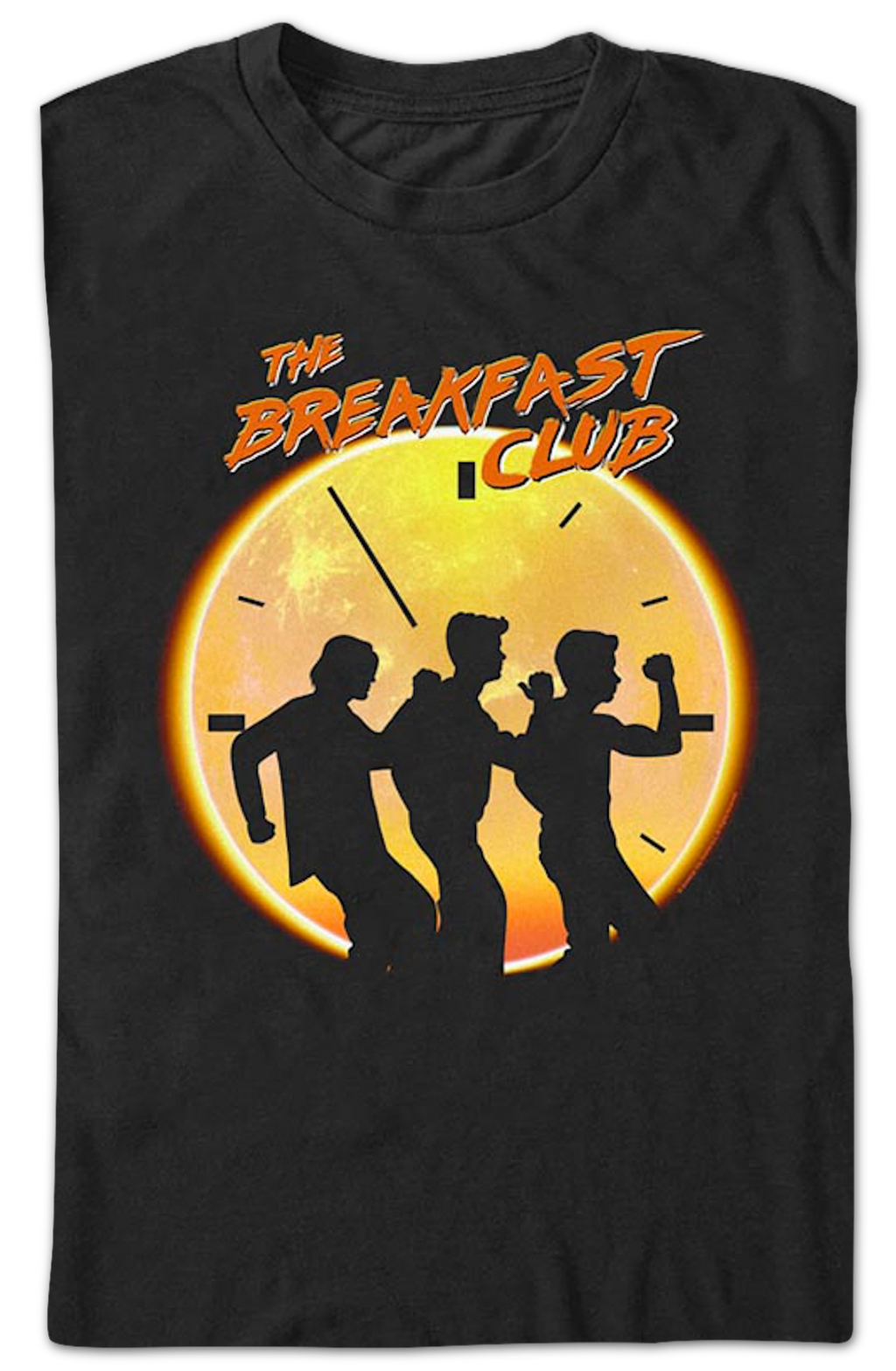 Dancing Clock Silhouettes Breakfast Club T-Shirt product image 2