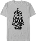 Darth Vader I Find Your Lack Of Faith Disturbing Star Wars product image 1