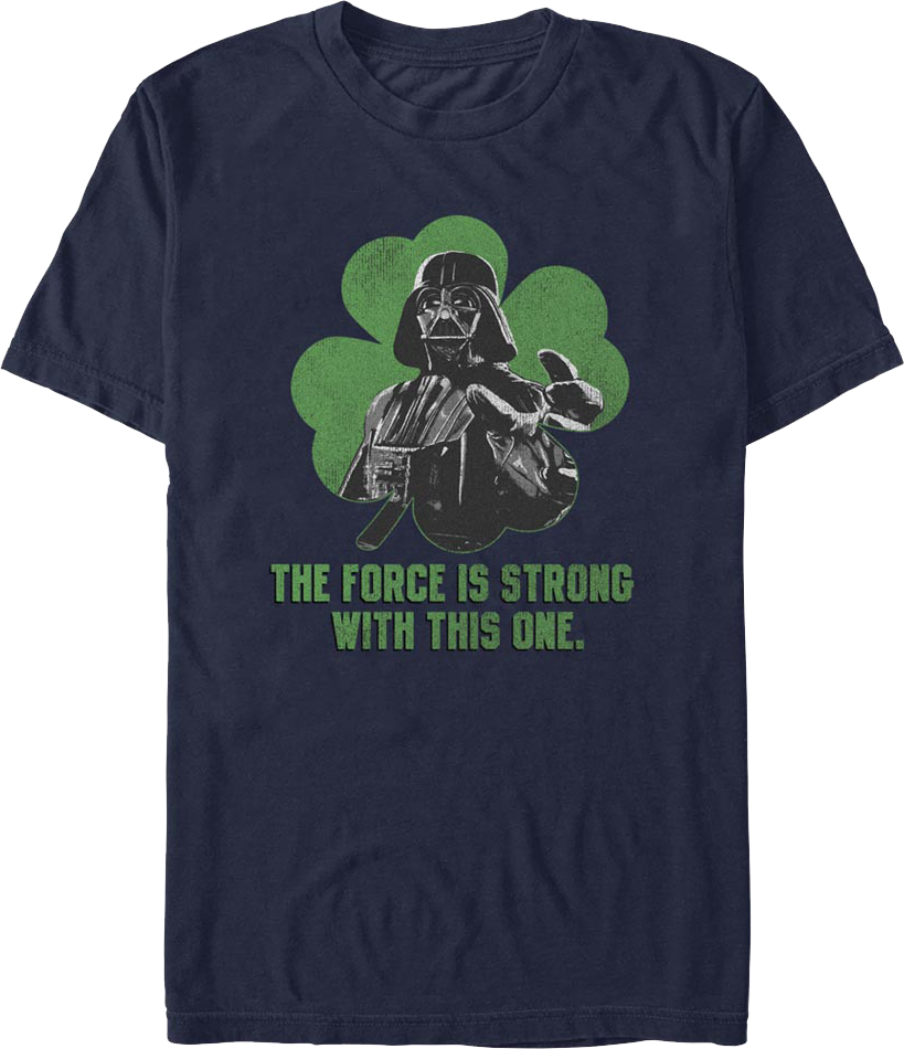 Darth Vader St. Patrick's Day Force Is Strong Star Wars product image 1