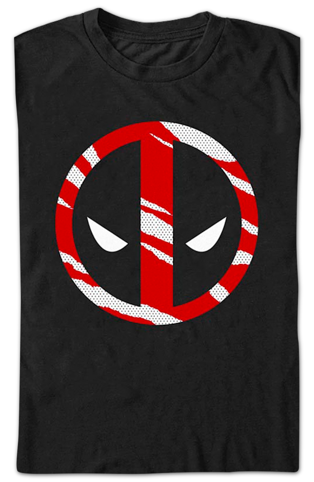 Deadpool Partially Colored Logo Marvel Comics T-Shirt product image 2