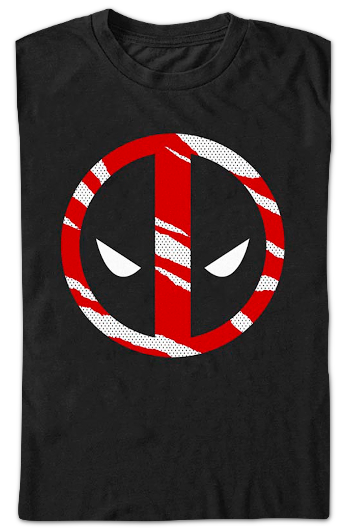 Deadpool Partially Colored Logo Marvel Comics T-Shirt product image 2