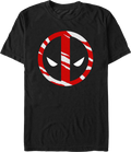 Deadpool Partially Colored Logo Marvel Comics T-Shirt product image 1