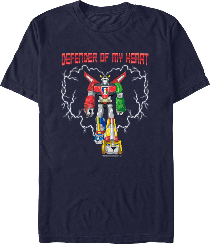 Defender Of My Heart Voltron T-Shirt product image 1