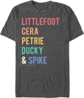 Dinosaur Names Land Before Time T-Shirt product image 1