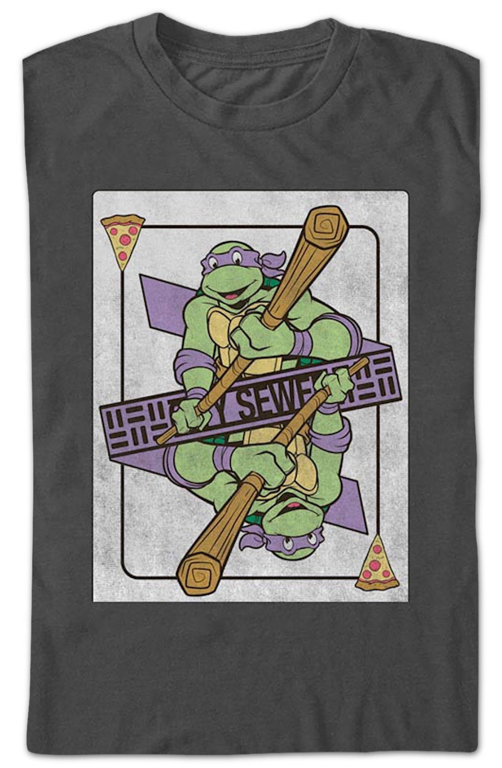 Donatello Playing Card Teenage Mutant Ninja Turtles T-Shirt product image 2