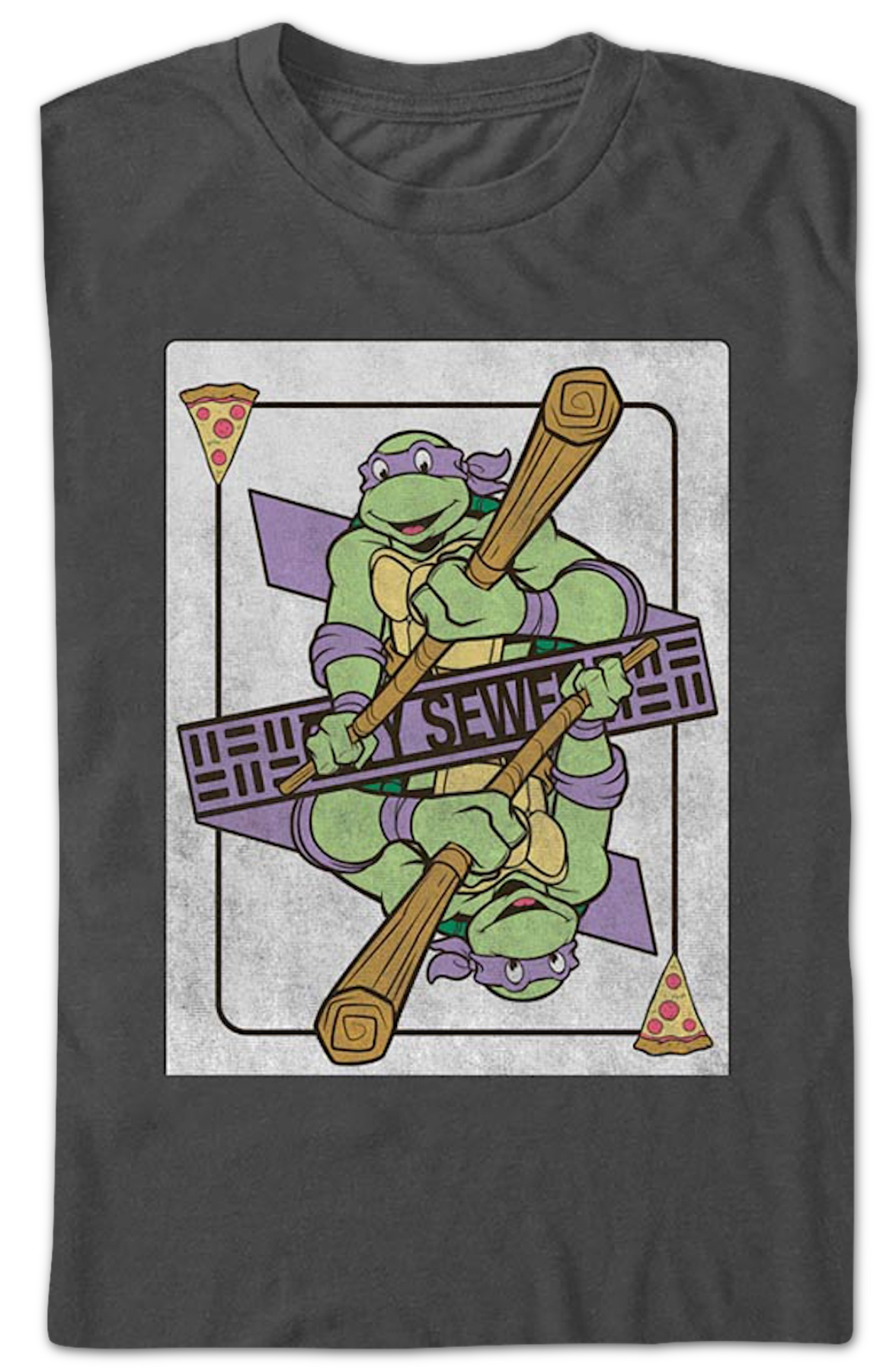 Donatello Playing Card Teenage Mutant Ninja Turtles T-Shirt product image 2