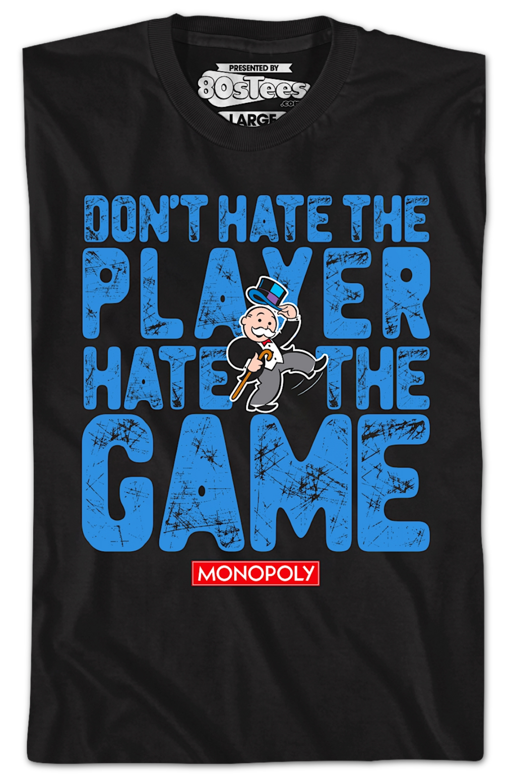 Don't Hate The Player Game Monopoly T-Shirt product image 2